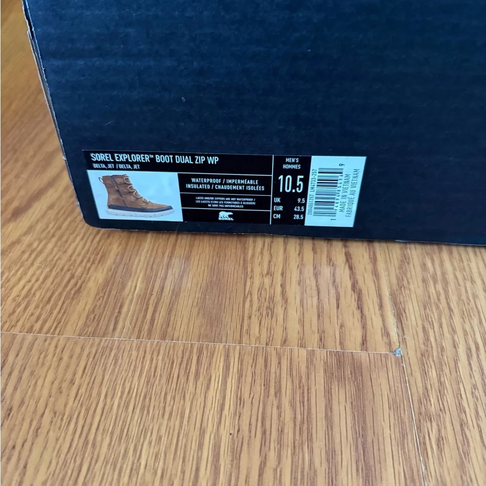 Sorel Explorer Boot Dual Zip WP - Picture 2 of 9